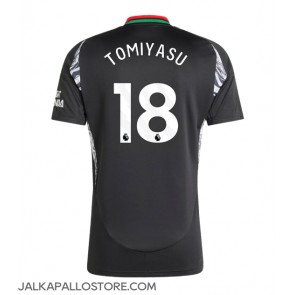 Arsenal Takehiro Tomiyasu #18 Vieraspaita 2024-25 Lyhythihainen